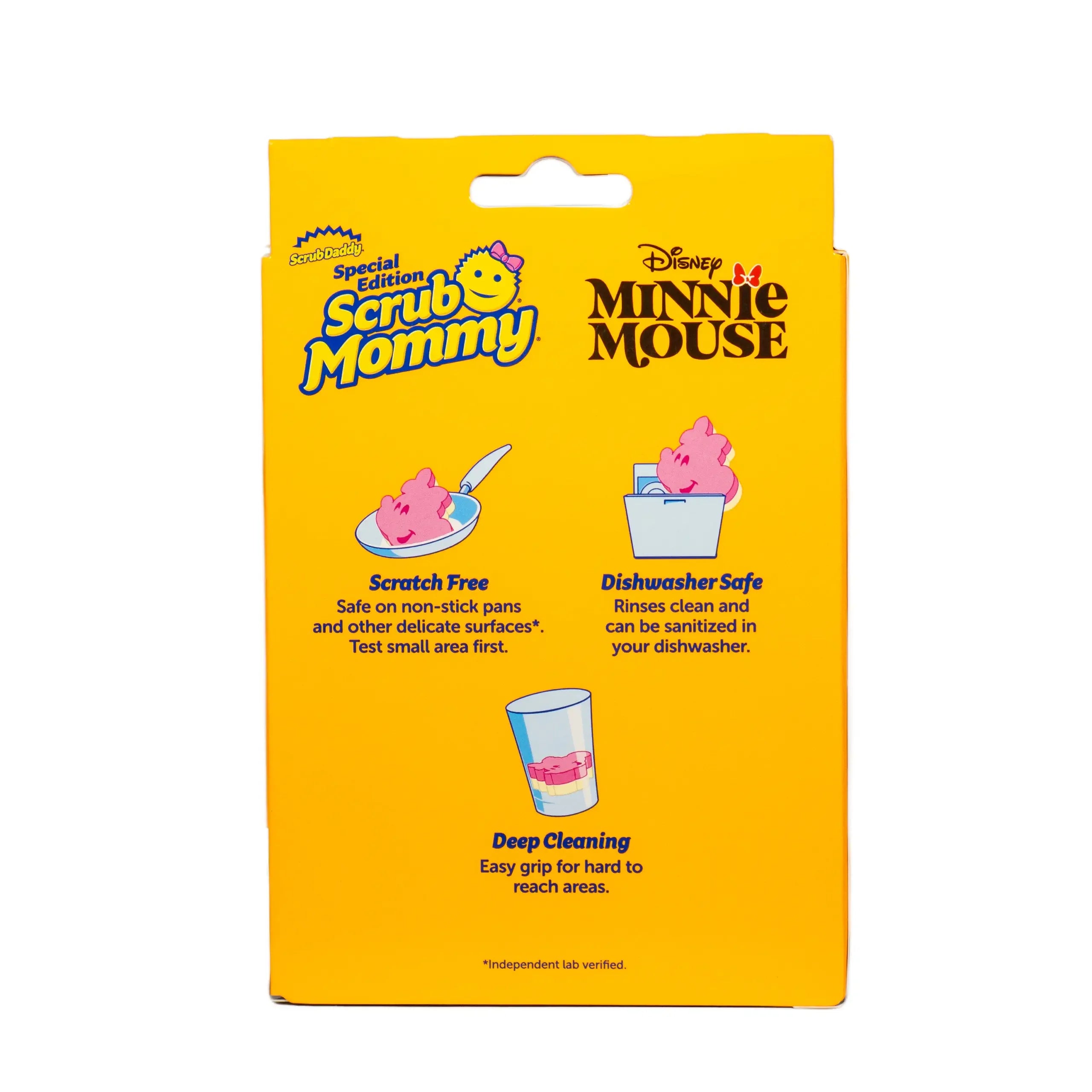 Disney Minnie Mouse Scrub Mommy Sponge (3ct) | scrubdaddy Selection | Scrubdaddystart B2A6 - Image 2