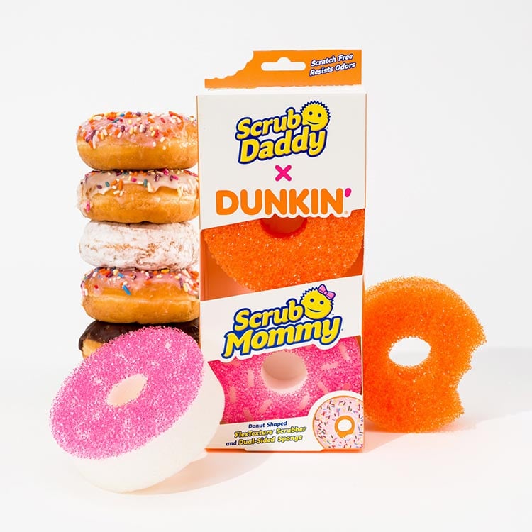 Scrub Daddy X Dunkin’ Donut Shaped Sponges | scrubdaddy Selection | Scrubdaddystart 4B82 - Image 2