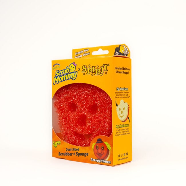 Scrub Daddy Special Edition Spirit Halloween Scrub Mommy Clown | scrubdaddy Selection | Scrubdaddystart 7066 - Image 4