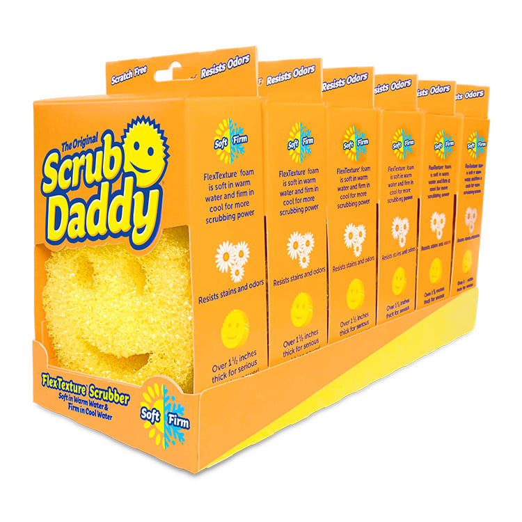 Scrub Daddy Original Scrubber and Sponge – 6 count | scrubdaddy Selection | Scrubdaddystart 1586
