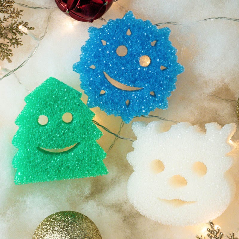 Scrub Daddy Winter Shapes (3ct) | scrubdaddy Selection | Scrubdaddystart D46F - Image 2